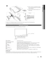 Предварительный просмотр 5 страницы Samsung LN40D610 User Manual