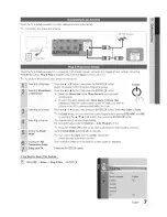 Предварительный просмотр 7 страницы Samsung LN40D610 User Manual