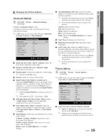 Предварительный просмотр 15 страницы Samsung LN40D610 User Manual