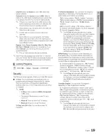 Предварительный просмотр 19 страницы Samsung LN40D610 User Manual