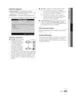 Предварительный просмотр 23 страницы Samsung LN40D610 User Manual