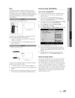 Предварительный просмотр 27 страницы Samsung LN40D610 User Manual