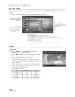 Предварительный просмотр 32 страницы Samsung LN40D610 User Manual