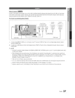 Предварительный просмотр 37 страницы Samsung LN40D610 User Manual