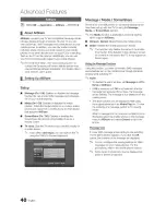 Предварительный просмотр 40 страницы Samsung LN40D610 User Manual