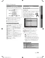 Предварительный просмотр 11 страницы Samsung LN40E550 User Manual