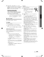 Предварительный просмотр 19 страницы Samsung LN40E550 User Manual