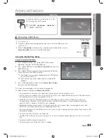 Предварительный просмотр 21 страницы Samsung LN40E550 User Manual