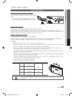 Предварительный просмотр 25 страницы Samsung LN40E550 User Manual