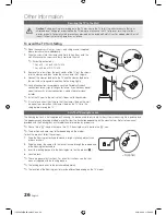 Предварительный просмотр 26 страницы Samsung LN40E550 User Manual