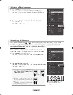 Предварительный просмотр 17 страницы Samsung LN40F81BD Owner'S Instructions Manual