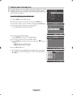 Предварительный просмотр 58 страницы Samsung LN40F81BD Owner'S Instructions Manual
