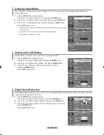 Предварительный просмотр 49 страницы Samsung LN40M81B Owner'S Instructions Manual