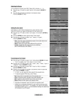 Preview for 22 page of Samsung LN46A500T1FXZA User Manual