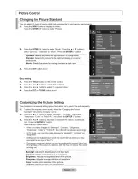 Предварительный просмотр 20 страницы Samsung LN46A630 - 46" LCD TV User Manual