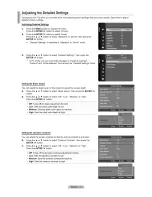 Предварительный просмотр 21 страницы Samsung LN46A630 - 46" LCD TV User Manual