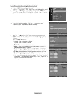 Предварительный просмотр 57 страницы Samsung LN46A630 - 46" LCD TV User Manual