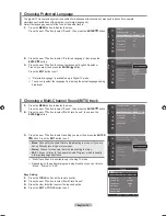 Предварительный просмотр 36 страницы Samsung LN46A750 User Manual