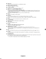 Preview for 8 page of Samsung LN46A850 User Manual