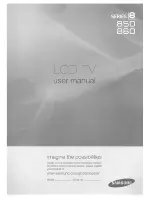 Samsung LN46A850S1F User Manual предпросмотр