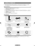 Предварительный просмотр 4 страницы Samsung LN46B550K1F User Manual