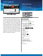 Preview for 1 page of Samsung LN46C600 Brochure