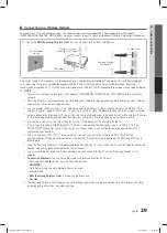 Предварительный просмотр 29 страницы Samsung LN46C750 User Manual