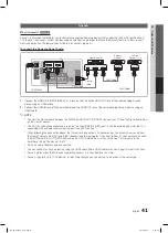 Предварительный просмотр 41 страницы Samsung LN46C750 User Manual