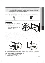 Предварительный просмотр 55 страницы Samsung LN46C750 User Manual