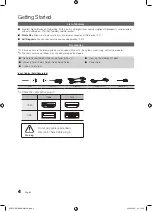 Preview for 4 page of Samsung LN46E550F6F User Manual