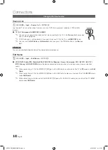 Preview for 10 page of Samsung LN46E550F6F User Manual