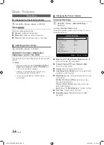 Preview for 14 page of Samsung LN46E550F6F User Manual