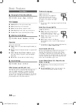 Preview for 16 page of Samsung LN46E550F6F User Manual