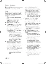 Preview for 18 page of Samsung LN46E550F6F User Manual