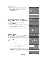 Предварительный просмотр 22 страницы Samsung LN52A550 User Manual