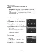 Предварительный просмотр 75 страницы Samsung LN52A550 User Manual