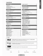 Предварительный просмотр 3 страницы Samsung LN52B750 User Manual