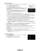 Предварительный просмотр 9 страницы Samsung LN52B750 User Manual