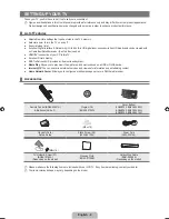 Предварительный просмотр 4 страницы Samsung LN52B750U1FXZA User Manual