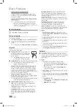 Preview for 20 page of Samsung LN52C530 User Manual