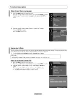 Предварительный просмотр 64 страницы Samsung LN55A950D1F User Manual