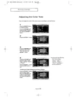 Preview for 45 page of Samsung LNR269D Owner'S Instructions Manual