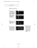 Preview for 85 page of Samsung LNR269D Owner'S Instructions Manual