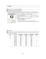 Предварительный просмотр 39 страницы Samsung LNS2641DX - 26" LCD TV Instructions Manual