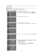 Предварительный просмотр 42 страницы Samsung LNS2641DX - 26" LCD TV Instructions Manual