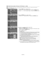 Предварительный просмотр 47 страницы Samsung LNS2641DX - 26" LCD TV Instructions Manual