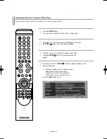 Предварительный просмотр 20 страницы Samsung LNS5797D Owner'S Instructions Manual