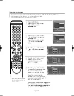 Предварительный просмотр 39 страницы Samsung LNS5797D Owner'S Instructions Manual