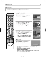 Предварительный просмотр 43 страницы Samsung LNS5797D Owner'S Instructions Manual