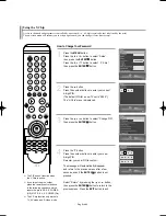 Предварительный просмотр 71 страницы Samsung LNS5797D Owner'S Instructions Manual